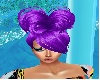 Xenia Purple hairdo