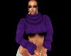Purple Charming Sweater