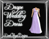 Drape Wedding Dress mane