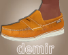 [D] Yellow loafers
