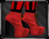 Donna Red Boots