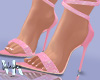 VK.Pink Glitter Heels