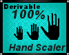 M/F Hand Scalers 100%