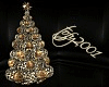 T- Christmas Tree Gold