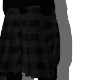 Grey plaid skirt 