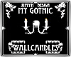 Jk My Gothic WallCandles