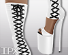 XXL-Laced Boots 61 White