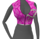 Sleeveless CC Zip Up
