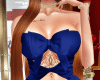 $ $ Blue Bow Dress