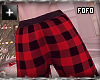 (M) plaid cozy pjs
