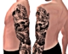 Tattoo Skull and Angels.