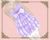 A: Lilac layer dress
