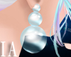 Mermaid earrings! Blue