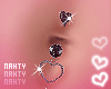 Heart Belly Piercing