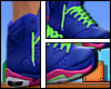 O! Blue Jordans Kicks