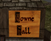 Towne Hall Sign