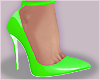 Neon Latex Heels