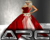 ARC Red Flowered Dress