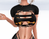 blusa rasgada sutia onca