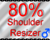 *M* Shoulder Resizer 80%