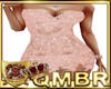 QMBR Blush Shimmer Dress