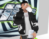 Tears Puffer White T