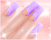 French Lilac Nails S