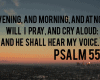 Psalm 55:17