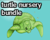 Turtle nursery bundle