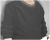 P| Grey Sweater