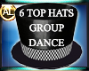 6 TOP HATS GROUP DANCE 2