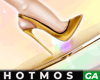 Blame Stiletto Pumps GLD