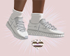 White sneakers w/ socks