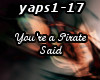 You're a Pirate - Said