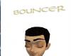 Gold Bouncer head sign