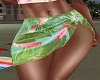 Tropical Skirt Green RL