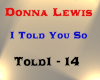 Donna Lewis - I Told You