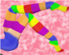 !Rainbow Brite Socks!