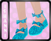 [I] Rose Kid Aqua Shoes