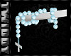 Halo with Beads Blue