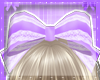 Sweet Hair Bow Purple