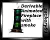 Derv Fireplace/Smoke New