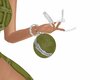 Tease Olive Wrist Bag