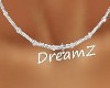 dreamz silver necklace