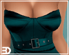 Teal Belted Cocktail Dre