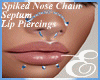 PIERCINGS SET BLUE ℰ