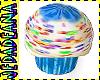 Birthday Cupcake Blue