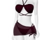 Aubergine Beach Bikini