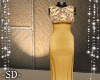 [S]Mannequin Gold Dress