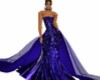 BLU SAFFON GOWN